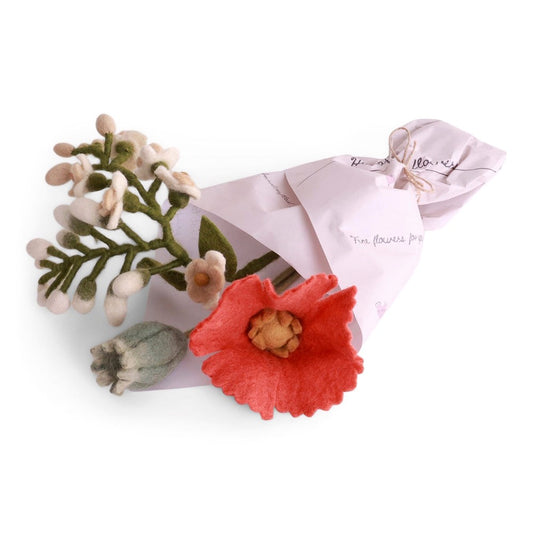 Gry & Sif Felted Bina Bouquet 3pcs