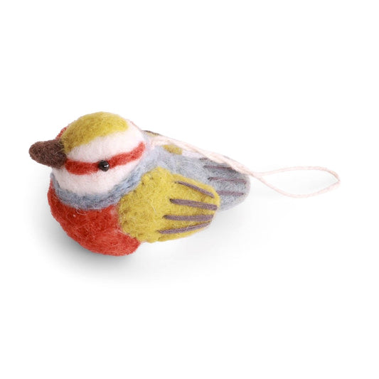 Gry & Sif Silver Eye Bird Decoration