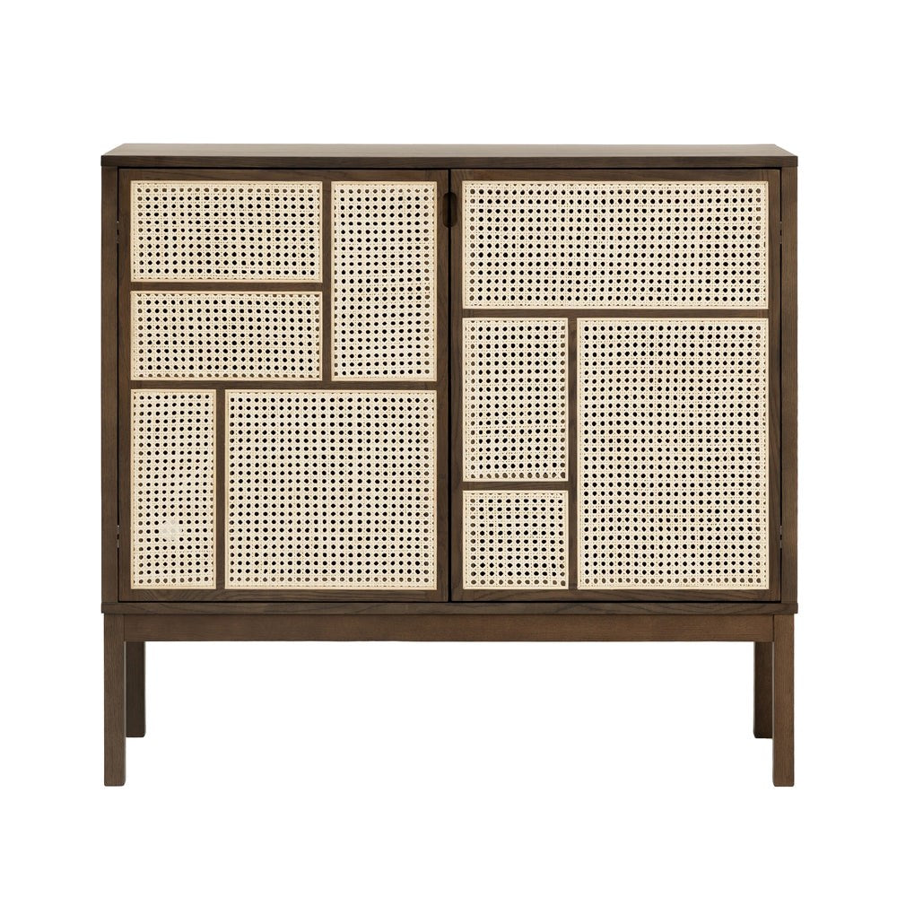 Design House Stockholm Air Sideboard With Legs Dark Oak