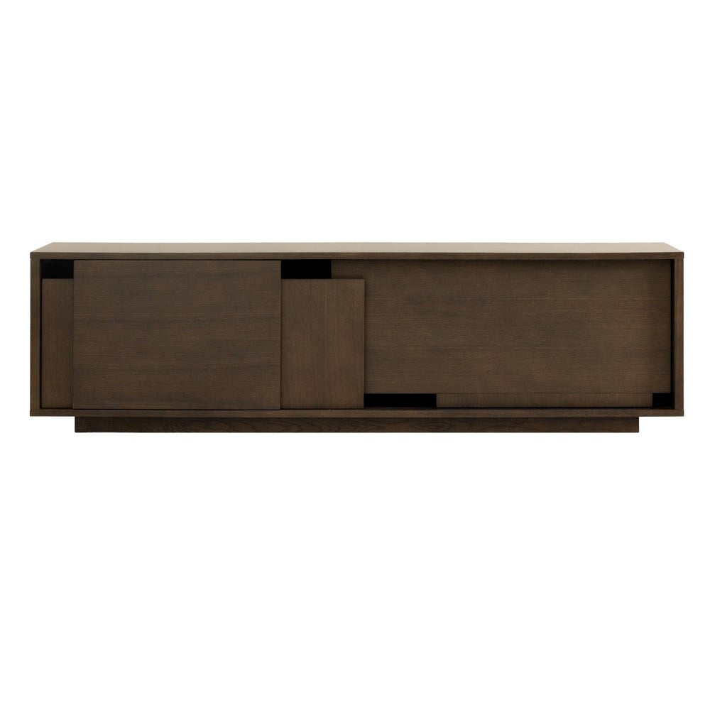 Design House Stockholm Layer Sideboard Low Dark Oak