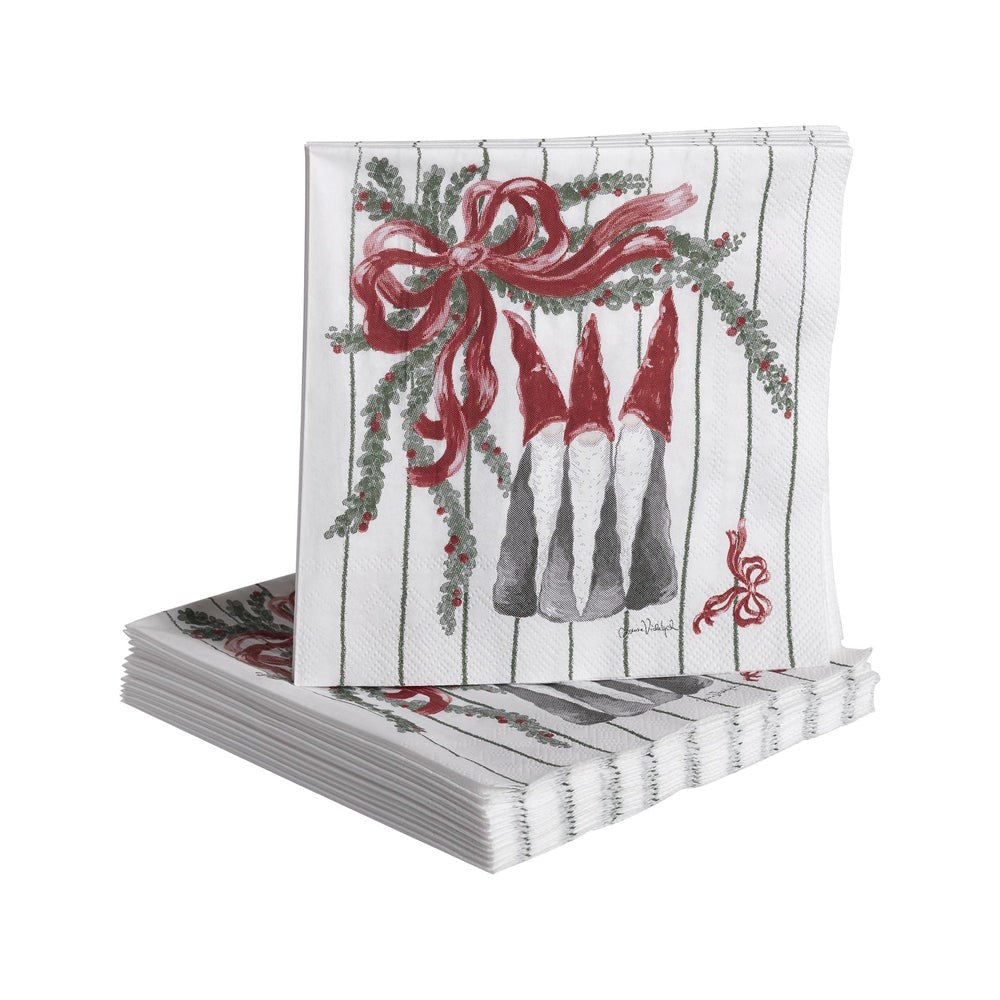Naasgransgarden Tall Santa Stripe Napkins 25x25