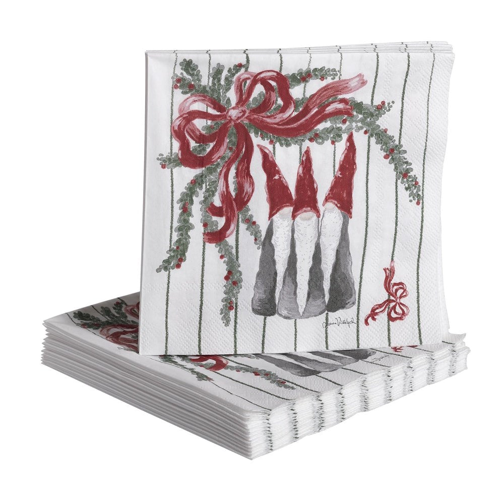 Naasgransgarden Tall Santa Stripe Napkins 33x33
