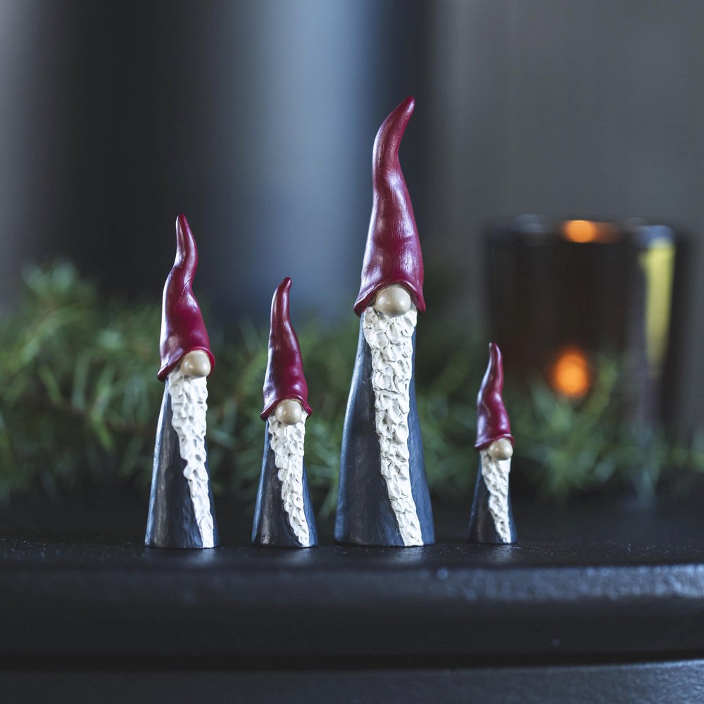 Naasgransgarden Tall Santa 4pcs