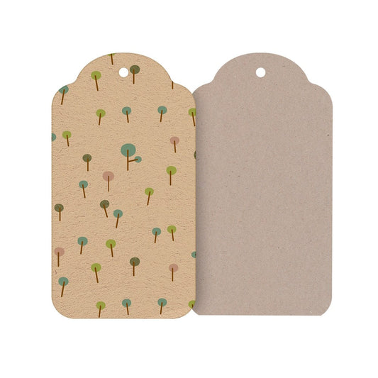 Maileg Gift Tags Wood Land Green