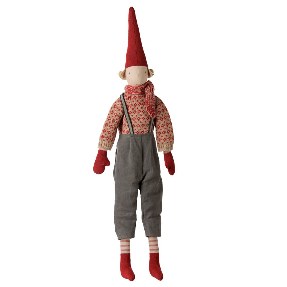 Maileg Pixy Size 4 Boy Knitted Sweater and Scarf
