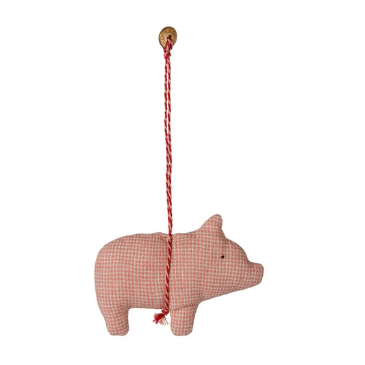 Maileg Pig Checker Powder Ornament