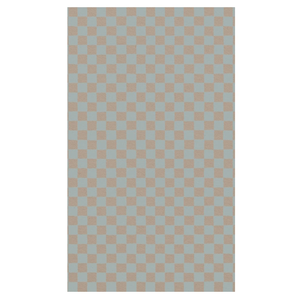 Maileg Gift Wrap 10m Checker Petrol