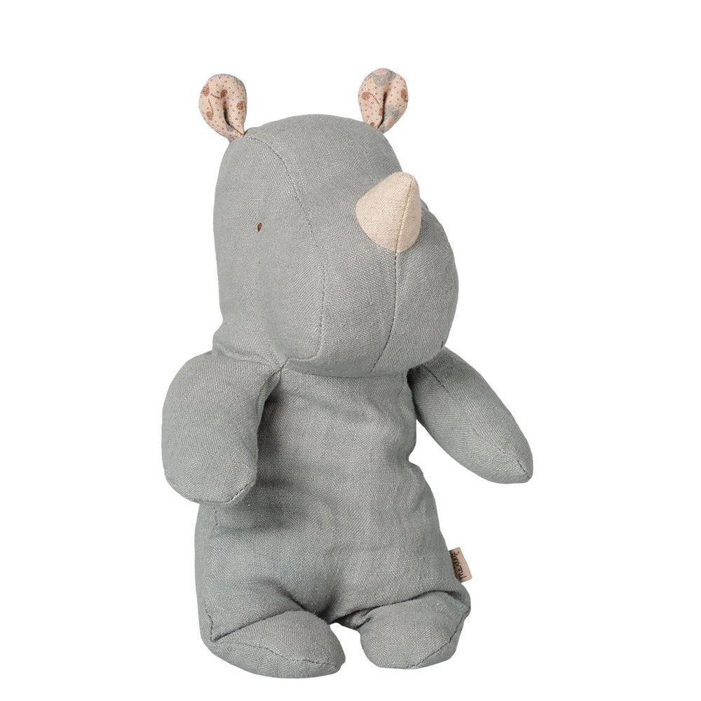 Maileg Safari Friends Rhino Small Vintage Blue