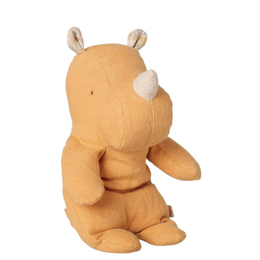 Maileg Safari Friends Rhino Small Vintage Yellow