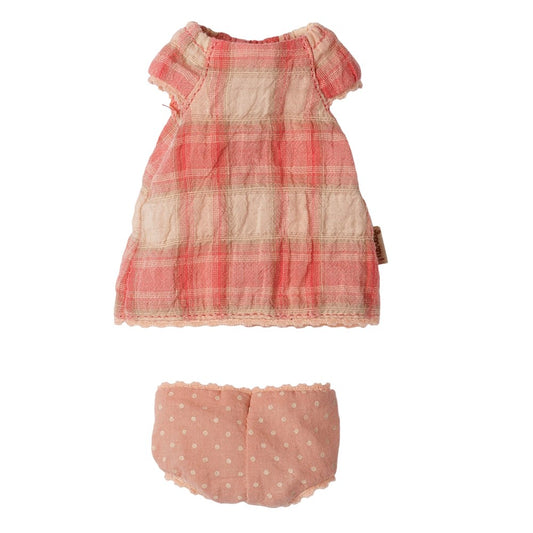 Maileg Dress for Teddy Junior Coral