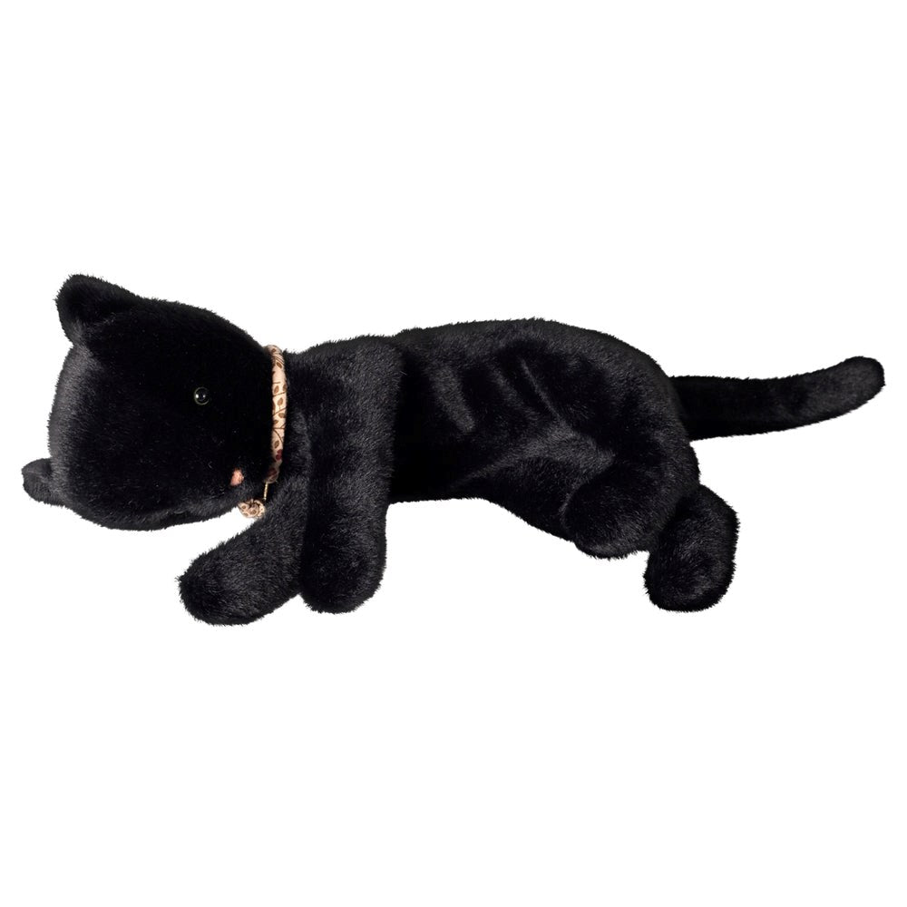 Maileg Sleeping Kitten Plush Medium Black