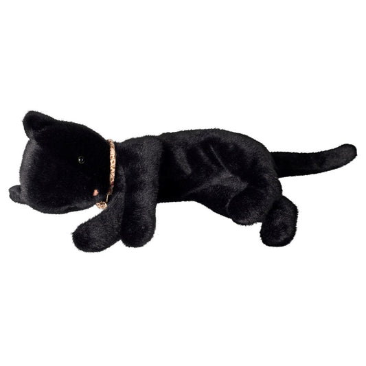 Maileg Sleeping Kitten Plush Medium Black
