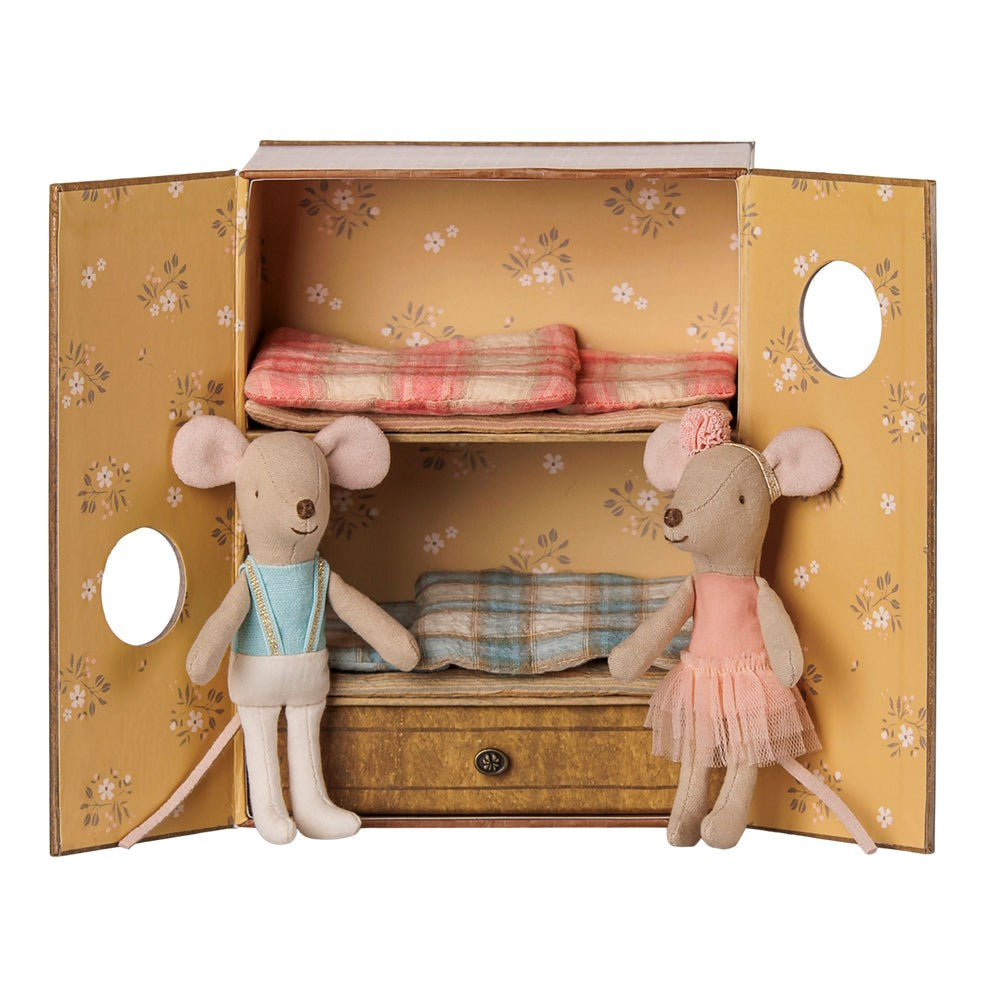 Maileg Ballet Mice in Dance Studio Little Sister and Brother 2026