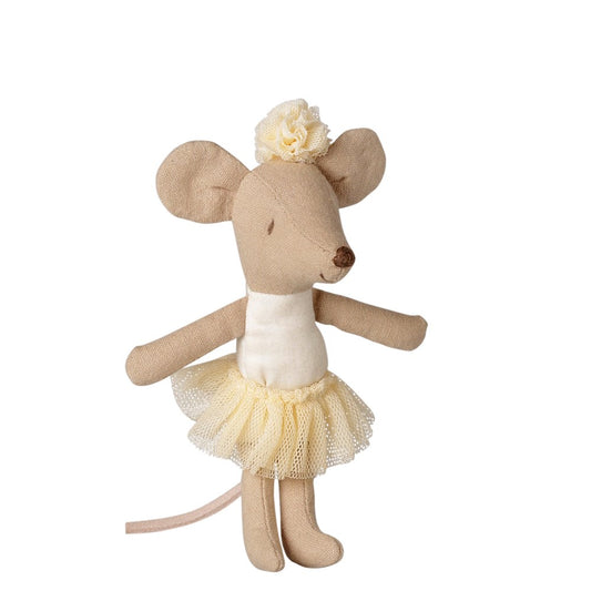 Maileg Ballerina Mouse Little Sister Off White 2026
