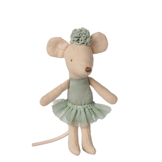 Maileg Ballerina Mouse Little Sister Vintage Mint