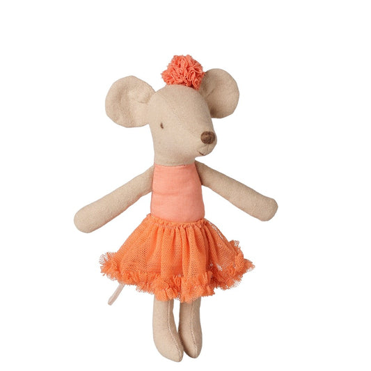 Maileg Ballerina Mouse Big Sister Dusty Coral