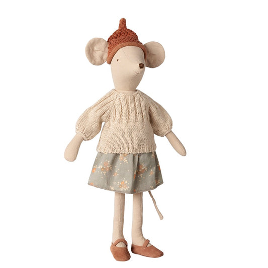 Maileg Mouse Medium Skirt & Sweater