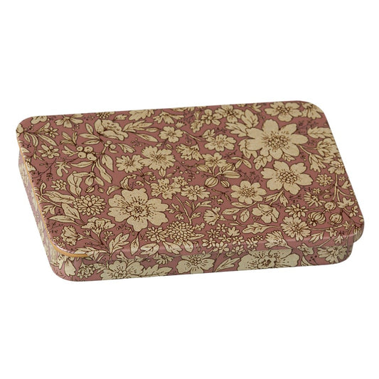Maileg Metal Box Sliding Lid Blossom Heather
