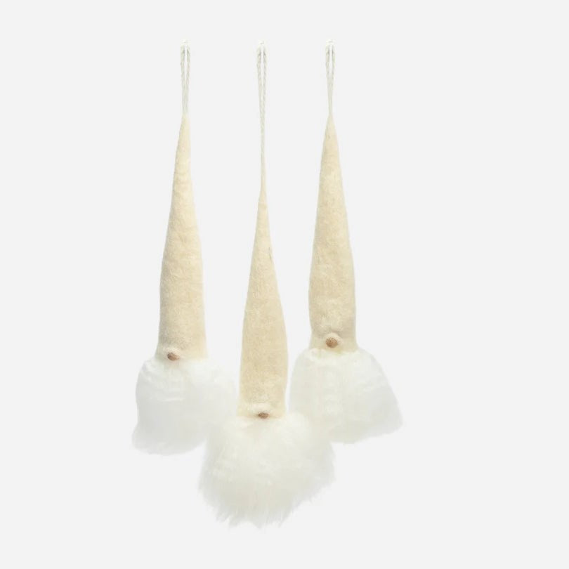 Asas Tomtebod Santa Grankvist White 3pack