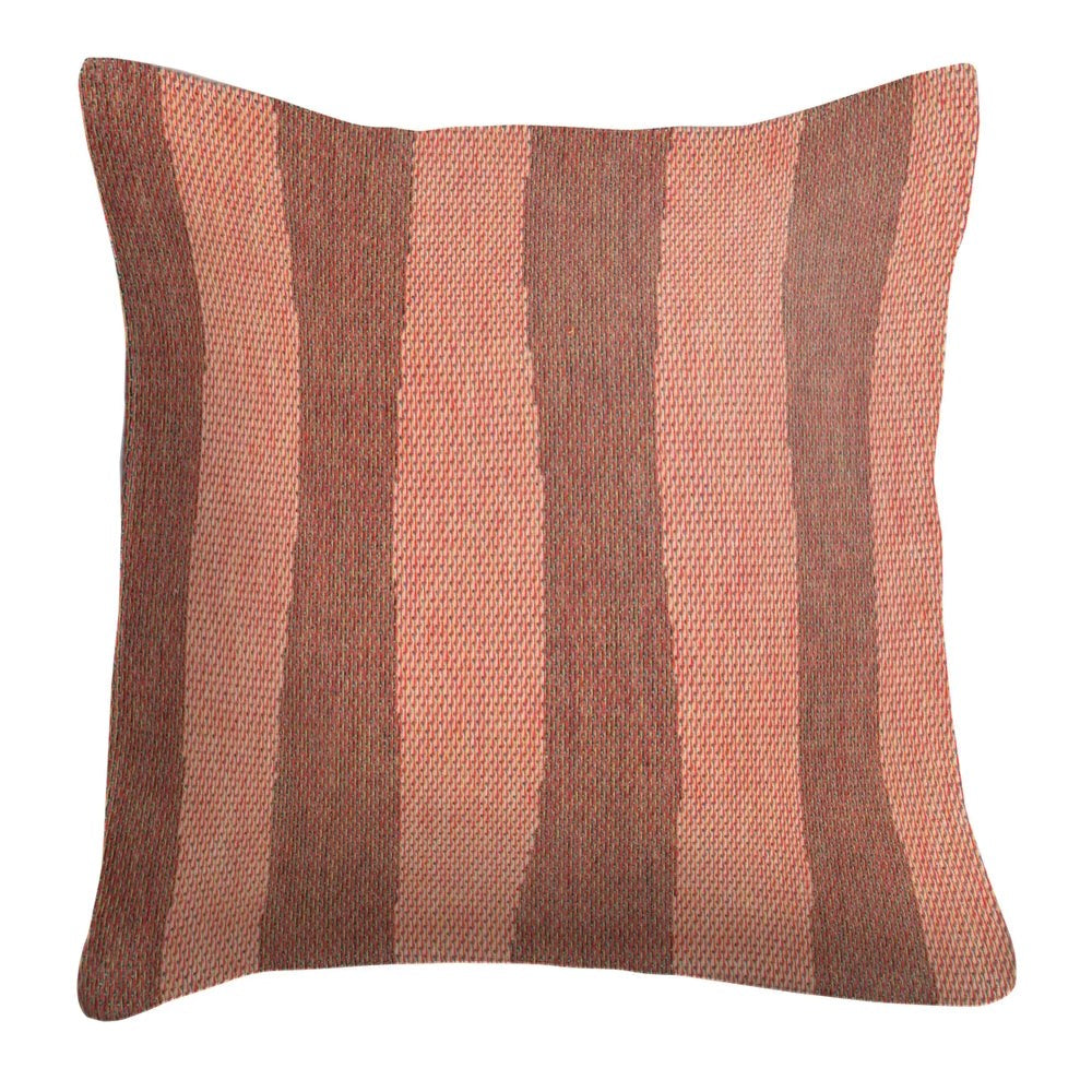 Ekelund Vilma Brown Organic Cotton Cushion Cover