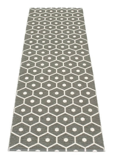 Pappelina-honey-rug-charcoal70x350