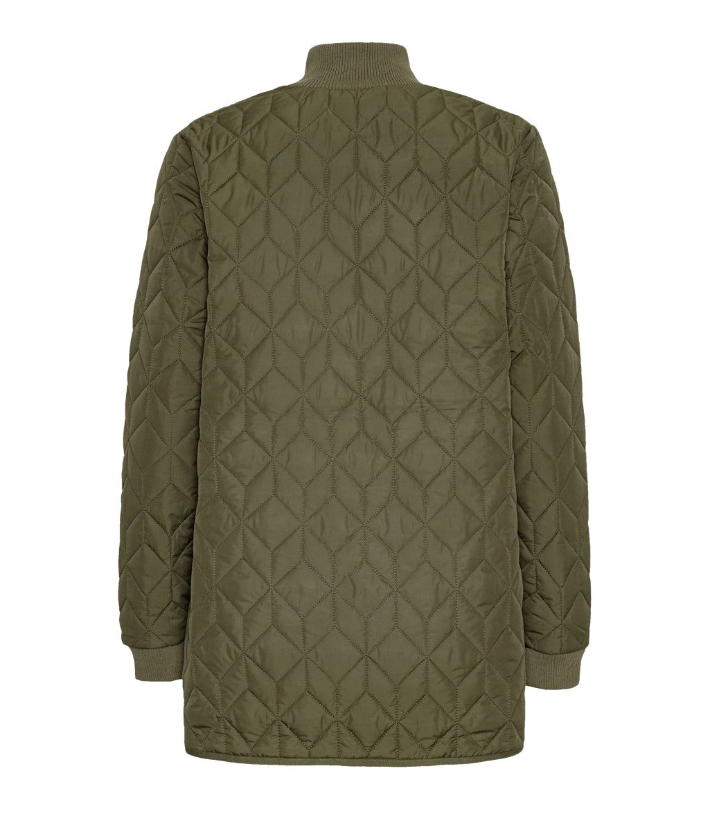 Short Quilt Jacket Army