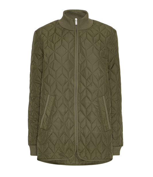 Ilse Jacobsen Short Quilt Jacket Army