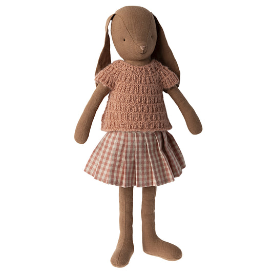 maileg-bunny-size-3-brown-shirt-and-skirt