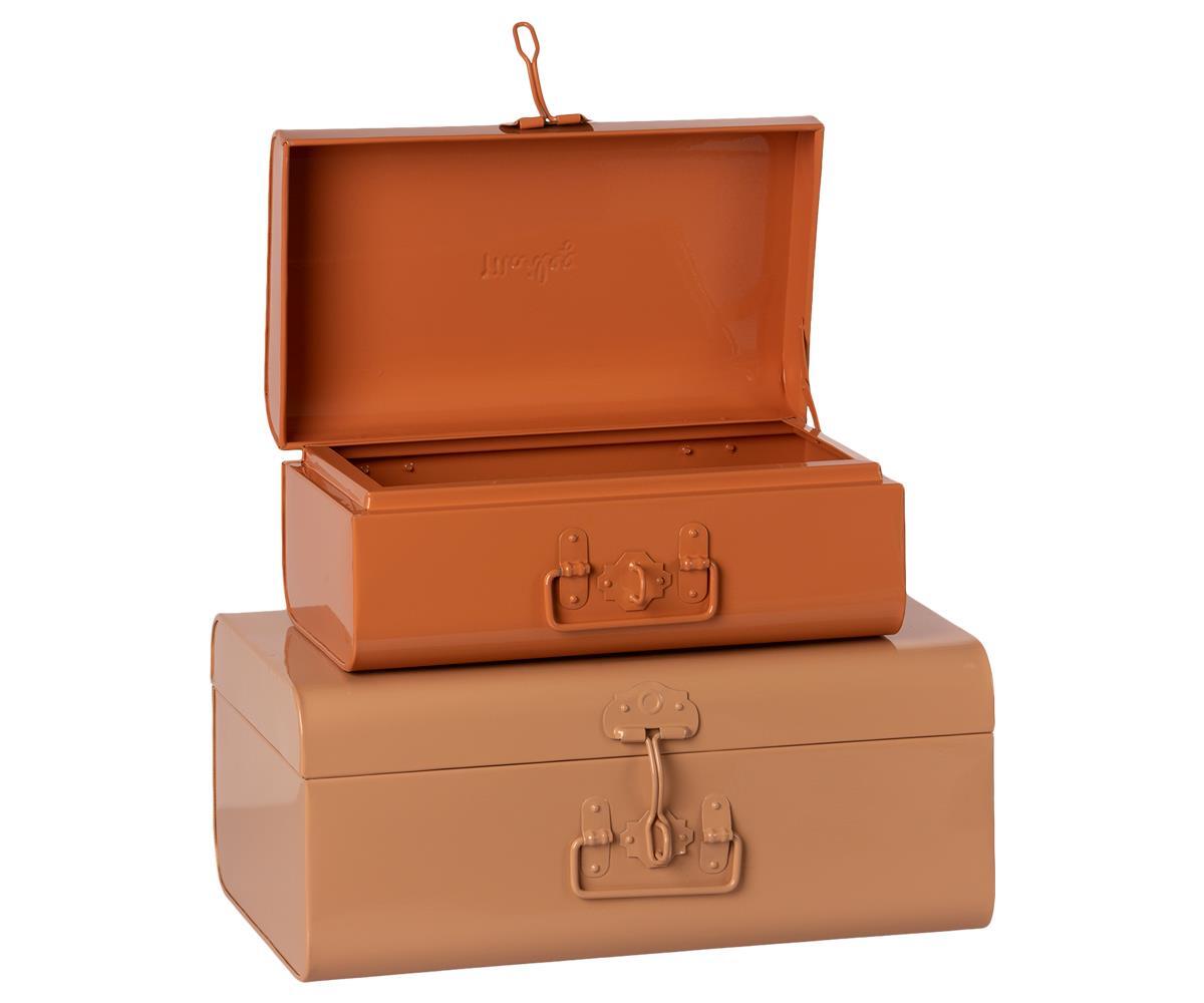 Maileg Storage Suitcase Set Powder-Rose
