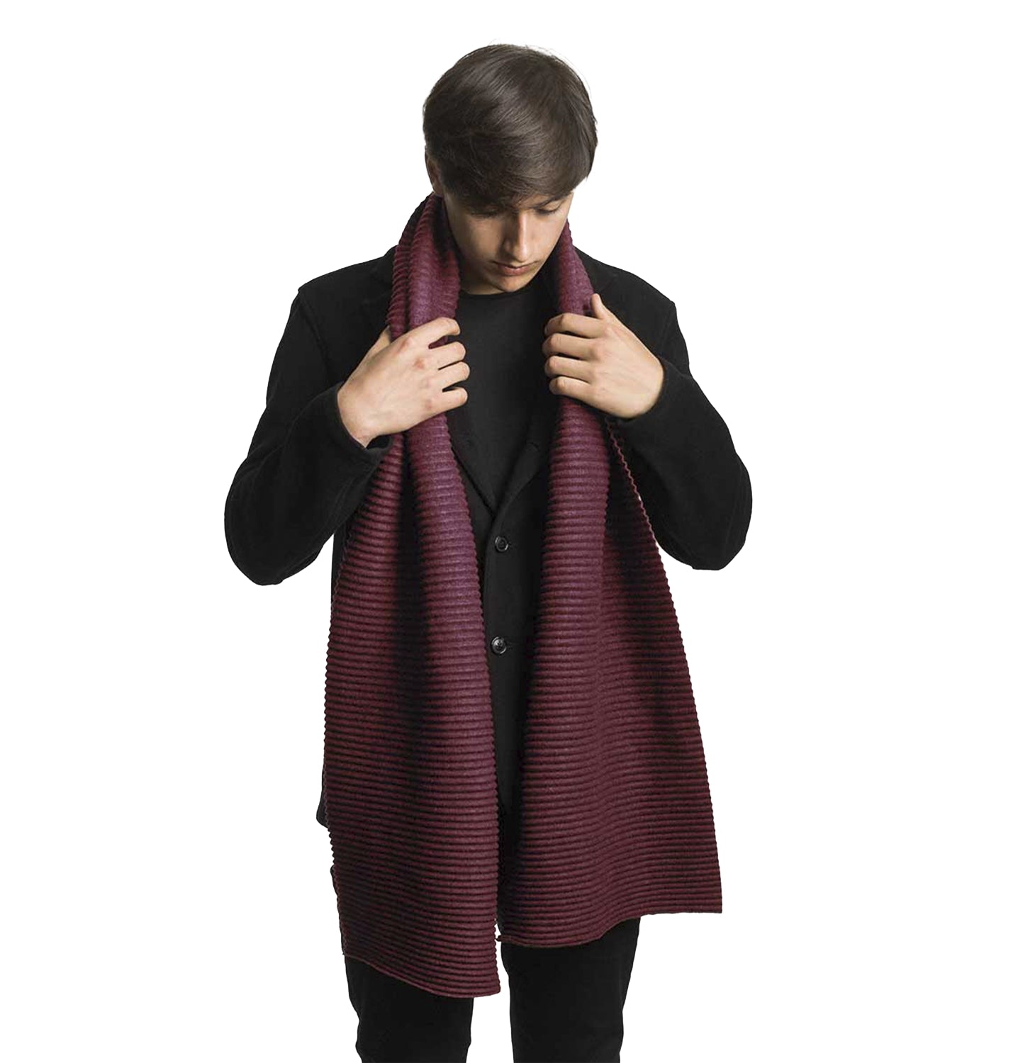 DesignHouseStockholm-pleece-scarf-35x200Pink