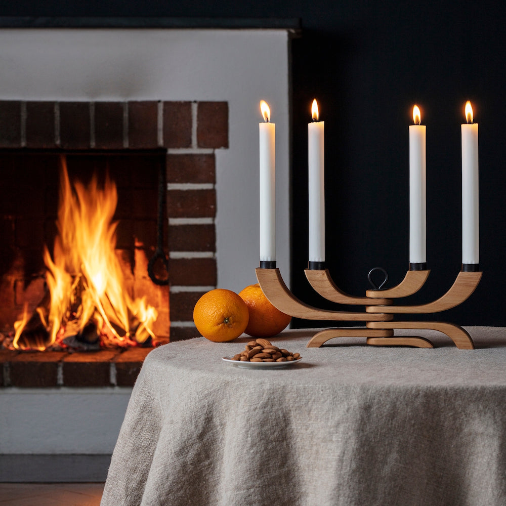 Design House Stockholm Nordic Light Candle Holder 4 wood