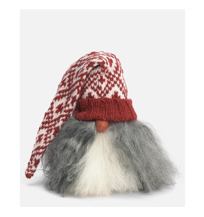 Santa Viktor red knitted cap