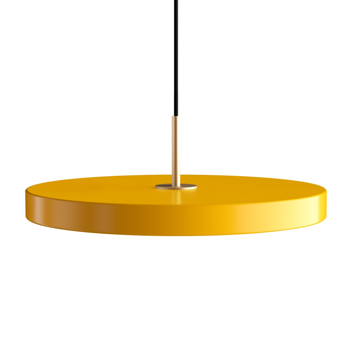 Asteria Pendant Lamp Medium Brass Top