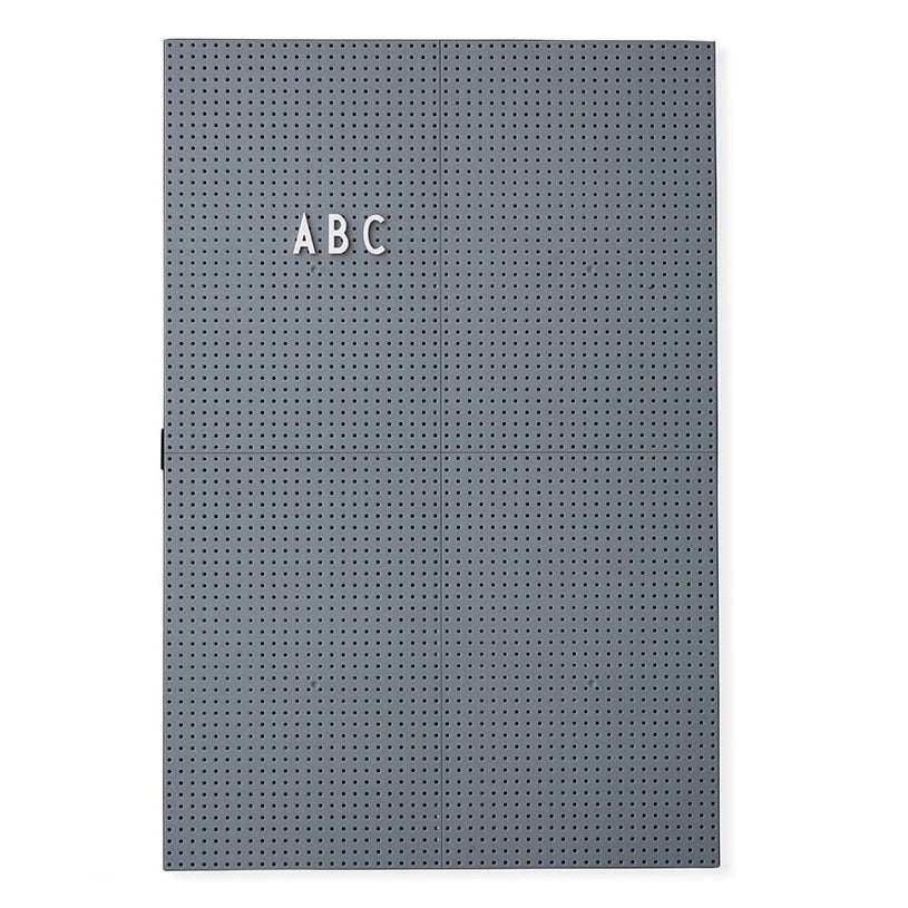 DesignLetters-message-board-a3-dark-grey