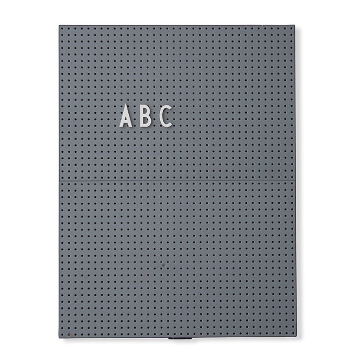 DesignLetters-message-board-a4-dark-grey