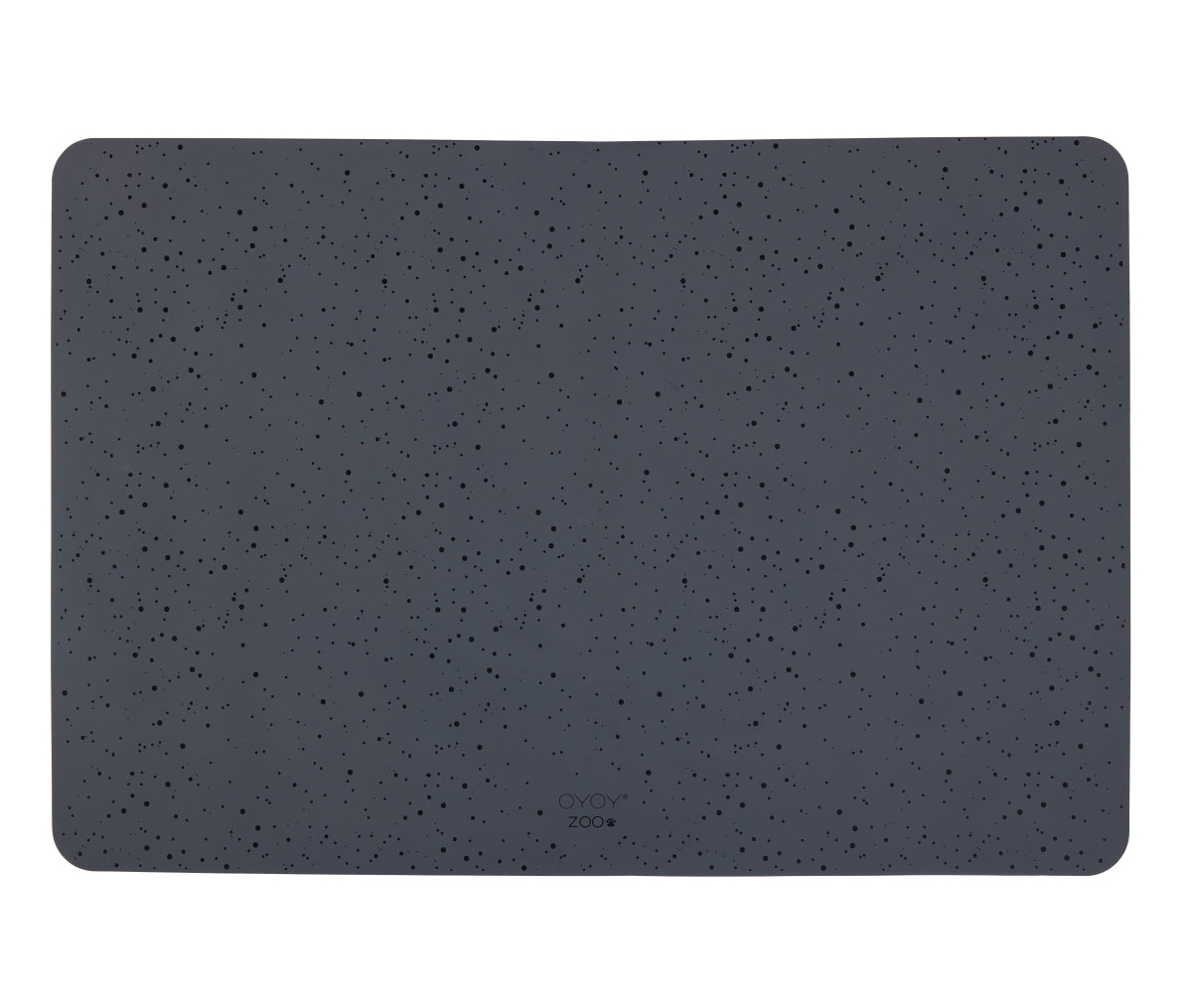 OYOY_Koko_Dog_Bowl_Mat_Black