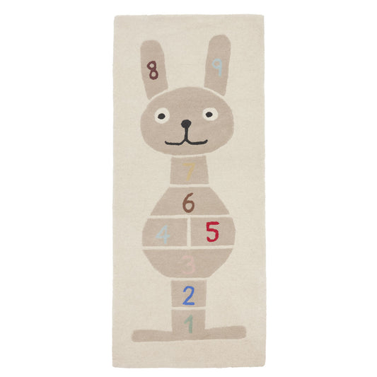 OYOY Rabbit Hopscotch Rug