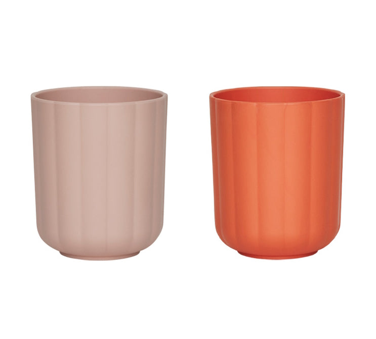 OYOY Pullo Cup Rose-Apricot 2pk