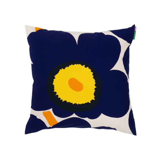 Marimekko Unikko Cushion Cover 50x50 Dark Blue