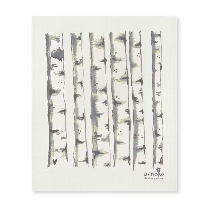 Anneko Birch Tea Towel & Dishcloth Gift Set