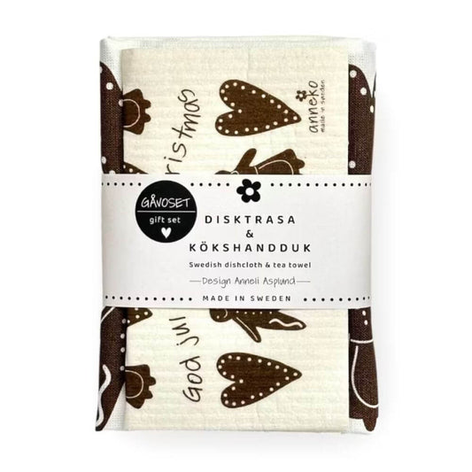 Anneko_Gingerbread_Tea_Towel_Dishcloth_Gift_Set1_1