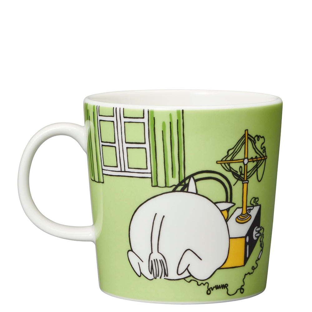 Arabia Moomintroll Grass Green Mug