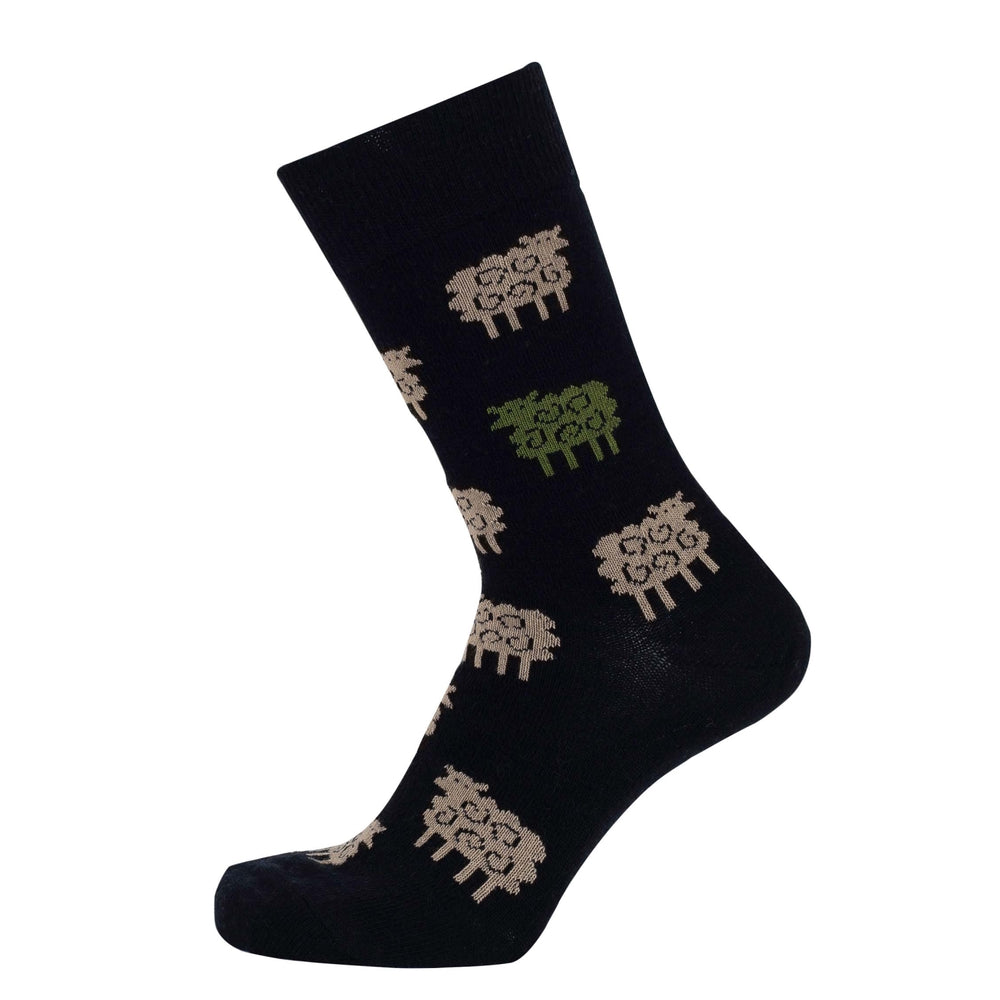 Bengt & Lotta Sheep Wool Socks Black 35-39