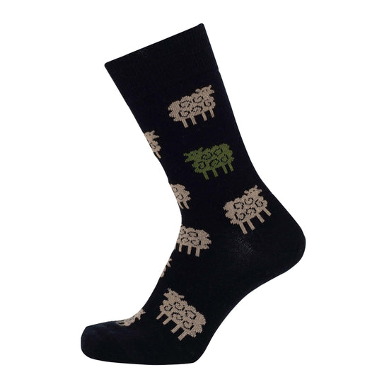 Bengt & Lotta Sheep Wool Socks Black 35-39