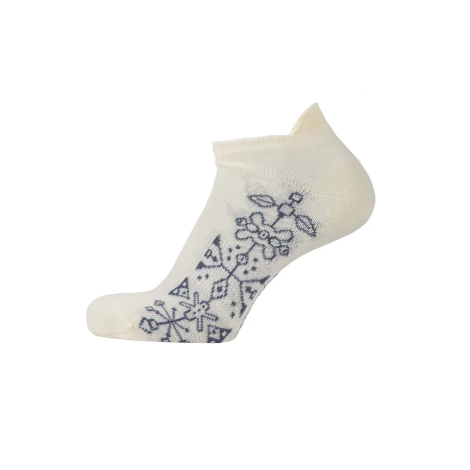 Bengt & Lotta Tradition Ankle Wool Socks White 35-39