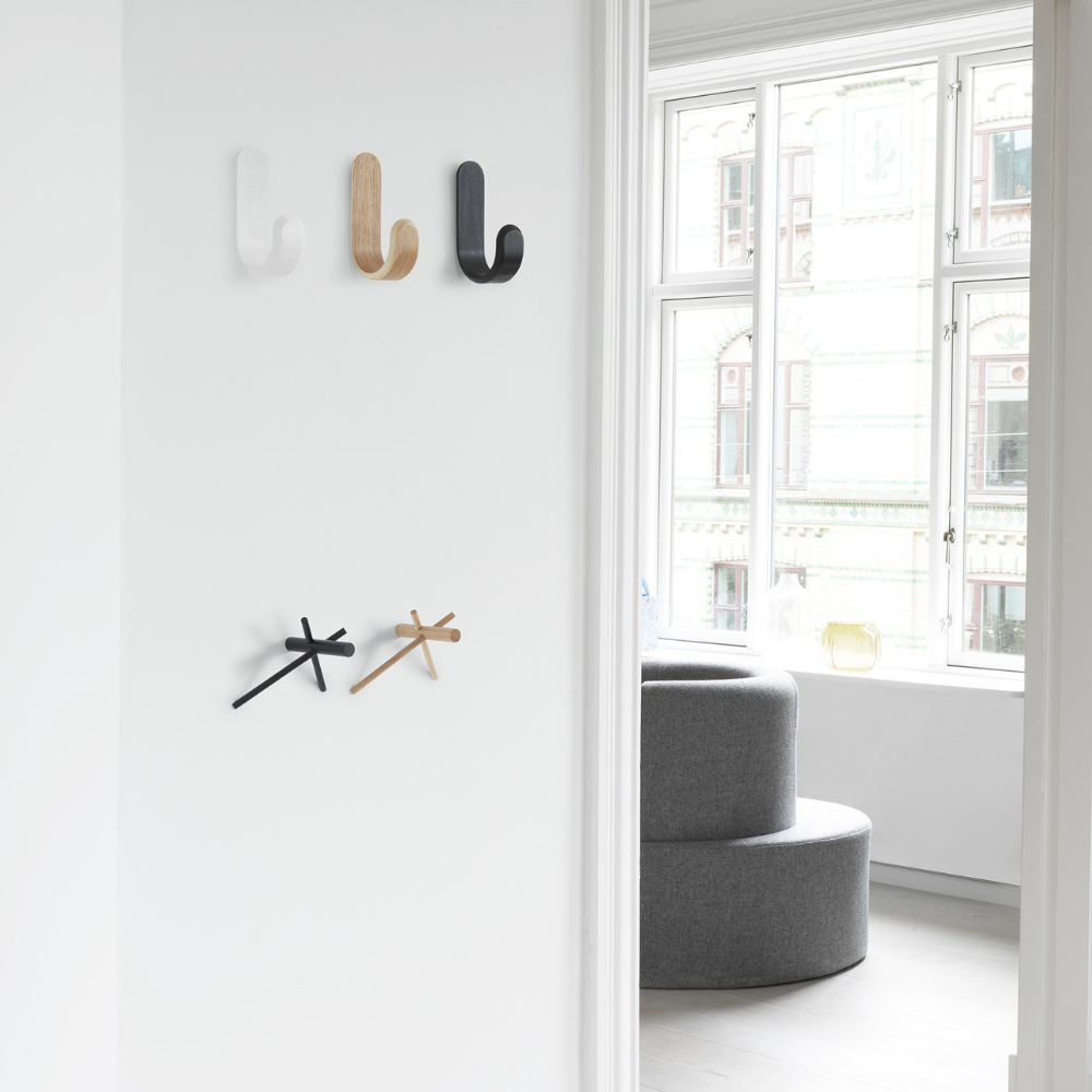 Normann Copenhagen Curve Hook Ash