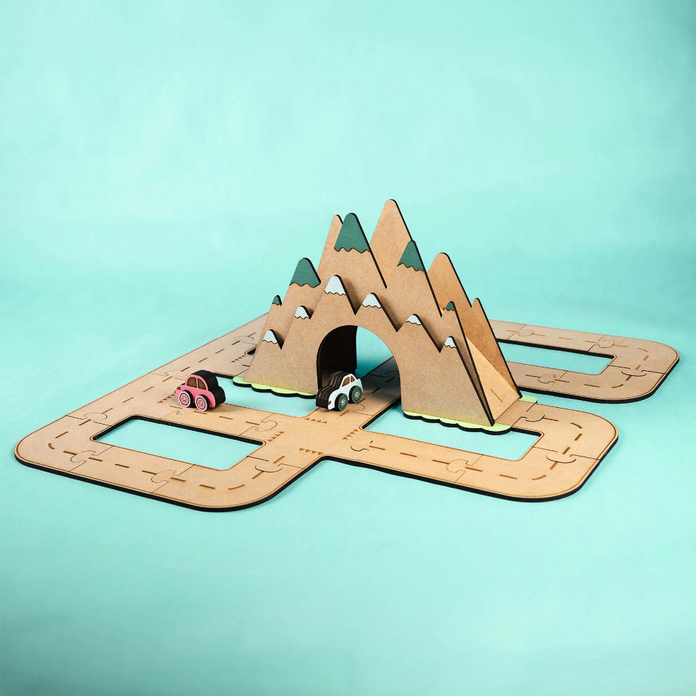 Crateit Around The Mountain Wooden Toy