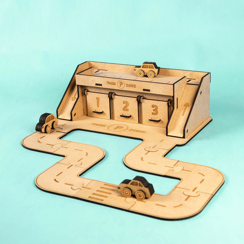 Crateit City Park Zone Wooden Toy