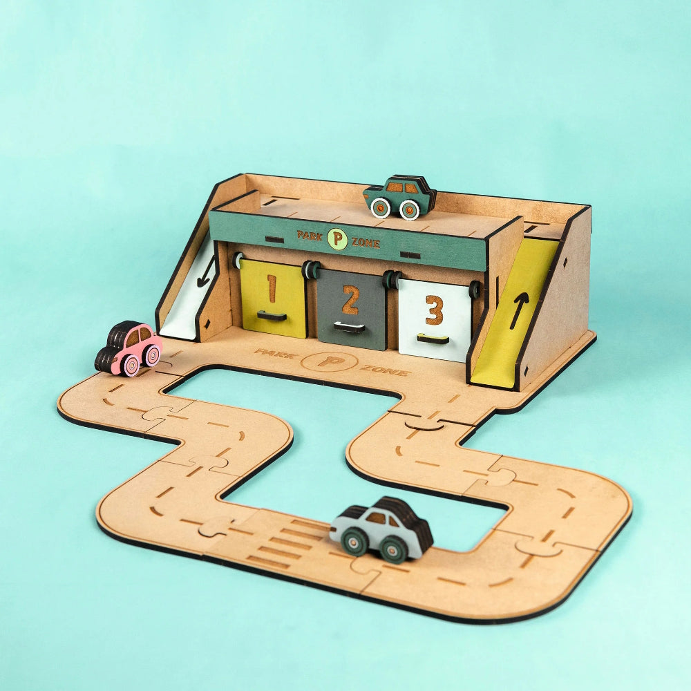 Crateit City Park Zone Wooden Toy