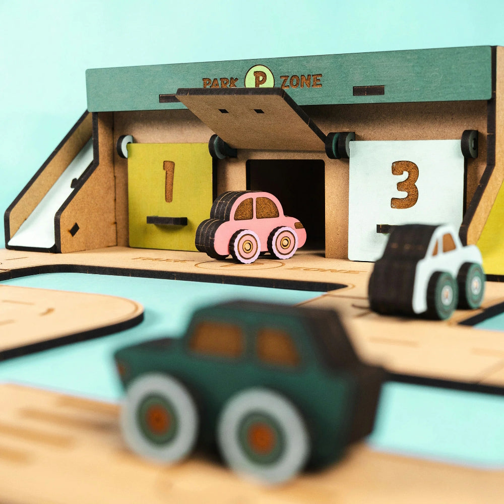 Crateit City Park Zone Wooden Toy